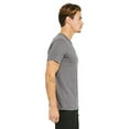 thumbnail image 3 of Bella Canvas Mens CVC Jersey Tee, XL, Heather Storm, 3 of 3