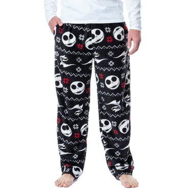 Disney Men’s Nightmare Before Christmas Jack Allover Print Pajama Pants ...