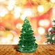 thumbnail image 5 of Árbol de Navidad de resina, miniadornos de mesa para el hogar, pequeño árbol de Navidad artificial para oficina y dormitorio, diseño plegable y portátil, marco de metal, para dormitorio,, 5 of 7
