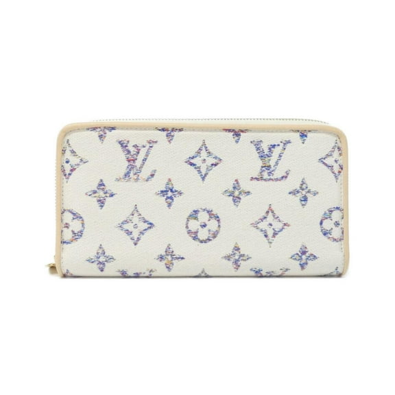 Pre-Owned Louis Vuitton Tweed Monogram Multicolor Zippy Wallet M83456 (Good)