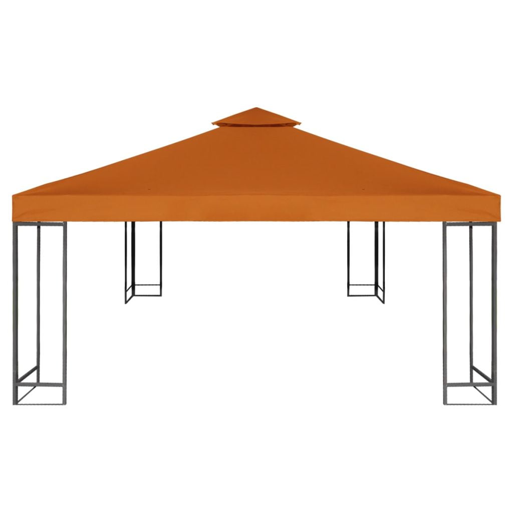 Details about   3x3M Outdoor Gazebo Top Tent Cover Patio Sunshade Canopy Replacement 2-Tier NEW 