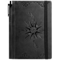 thumbnail image 1 of Cuaderno portátil CAGIE Compass Leather A5 288p para hombre, 1 of 7