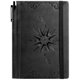 thumbnail image 1 of Cuaderno portátil CAGIE Compass Leather A5 288p para hombre, 1 of 7