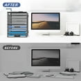 thumbnail image 4 of INTIGE 9-Tier Mesh desktop Paper Letter Tray Desk Organizer with Handles for Office ,Black, 4 of 6