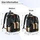thumbnail image 2 of Balery Two Bottles Of Red And White Wine Mochila Clásica Impresa Básica para Viaje, Mochila Escolar Resistente al Agua, Mochila de Lona con Correas Ajustables-Medium, 2 of 5