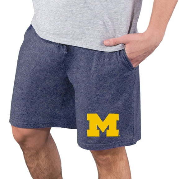 Men's Concepts Sport  Navy Michigan Wolverines Quest Knit Jam Shorts