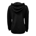 thumbnail image 5 of WXLWZYWL Trendy Sweatshirts For Women 2023 Women'S And Winter Solid Color Round Neck Loose Pullover Sweater Top Hooded Sweater, 5 of 5