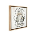 thumbnail image 4 of Stupell Industries Halloween Poison Jars Holiday Painting Brown Floater Framed Canvas Art Print Wall Art, 25 x 25, 4 of 10