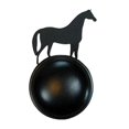 thumbnail image 1 of Bouton de Porte de Cheval, 1 of 1