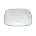 thumbnail image 1 of Square Artistic Glass Vessel Kitchen Sink, 1 of 1