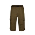 thumbnail image 5 of Conairie Men's Cargo Shorts Casual Capri Stretch Work Shorts Lightweight Summer Hiking Shorts with Multi Pockets Yellow XL, 5 of 8
