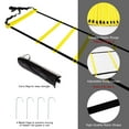 thumbnail image 3 of Speed and Agility Ladder,Fitness Ladders,Football Training Ladders with Carring Bag - 12 Rung, 3 of 10