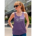 thumbnail image 2 of The Best Version Of You. Racerback Tank Women -Image by Shutterstock, Female XX-Large, 2 of 4