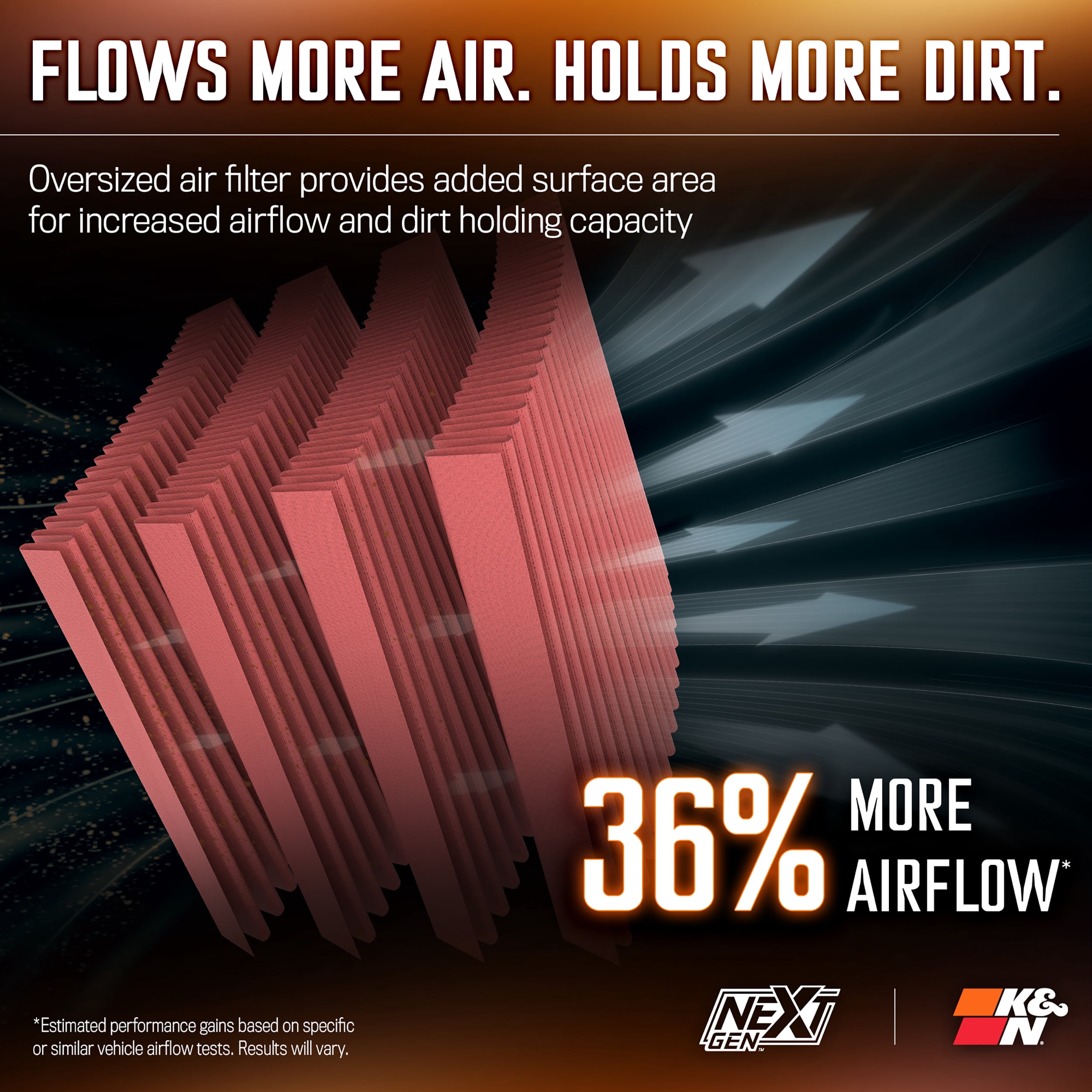 K&N Performance NextGen Cold Air Intake System: Easy Installation, Engineered to Maximize Airflow, Boost Horsepower & Torque, 50-2629