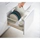 thumbnail image 4 of Plate Storage Rack Drainer, Cutting Boards, Bakeware, Serving Trays Holder, Lid Organizer, Cabinet Dish Rack (Black, 2 Packs), 4 of 4