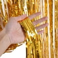 thumbnail image 3 of OULII Tinsel Foil Fringe Curtains for Birthdays Photo Backdrop 1 Set, 3 of 3