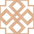 thumbnail image 4 of Ekena Millwork 11 3/8"W x 11 3/8"H x 1/4"T Small Blendon Decorative Fretwork Wood Wall Panels, Alder, 4 of 6