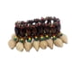 thumbnail image 4 of Sonducket de conchas de nueces de estilo tribal africano Dora Nut Handbell Bangle Accesorios para instrumentos musicales, 4 of 6