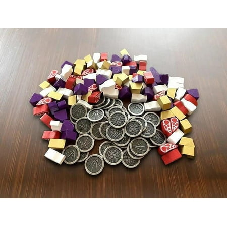 Wyrmspan Upgrade Pack (Metal Coins & Wooden Resources) - Add to Wyrmspan from Stonemaier Games