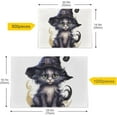 thumbnail image 4 of Cute Halloween Cat Jigsaw Puzzle, 500 Pieces Paper Wood Composite Material Zigsaw with Storage Bag and Reference Picture Easy to Solve Family Game Creative Gift for Friends Parents Grandparents, 4 of 6