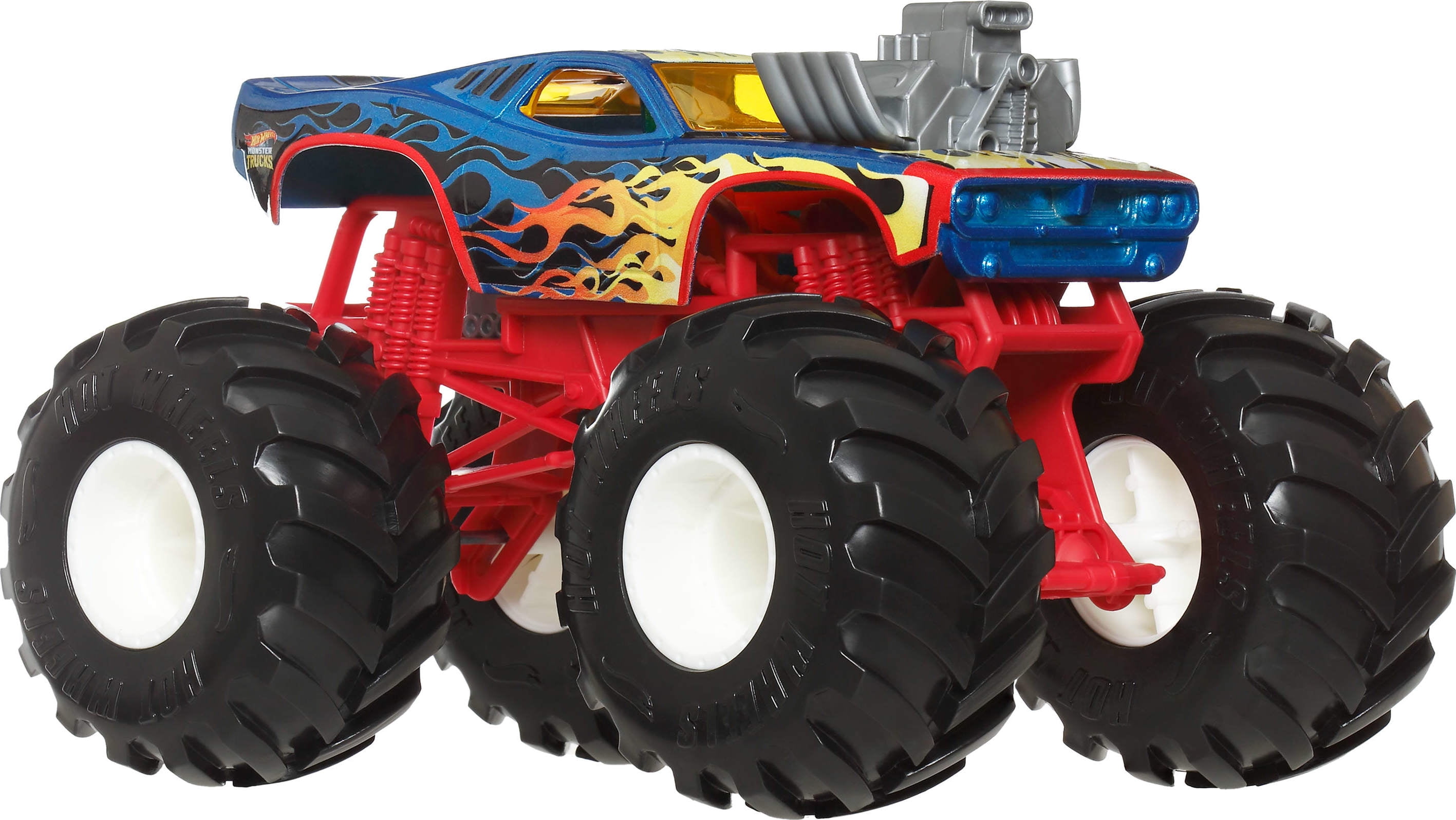 Hot Wheels Monster Trucks, Oversized Monster Truck in 1:24 Scale, Rodger Dodger