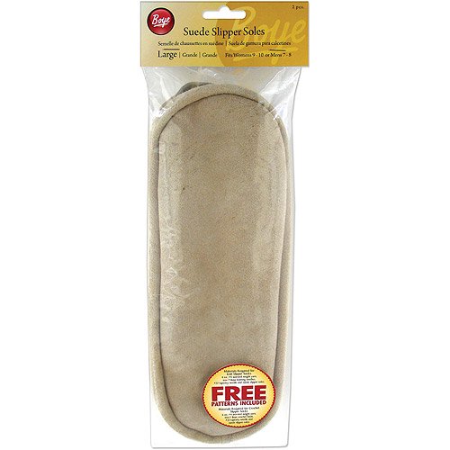 Boye Suede Slipper Soles, Large