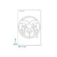 thumbnail image 2 of Colorado State Rams Tailgater Stencil, 2 of 2