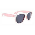 thumbnail image 1 of Optic Nerve Boogie Kid's Sunglasses Frame Color: Shiny White and Pink, Lens Color: Polarized Smoke, 1 of 1
