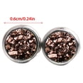 thumbnail image 4 of yingyy 1 Pair Round Earrings Fashionable Eye-catching Eardrops Jewelry Rhinestone Inlay Lightweight Ear Studs for Birthday Party Mixed Color 1Set, 4 of 6