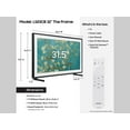 thumbnail image 5 of Samsung QN32LS03CBFXZA 32 Inch The Frame QLED Smart TV with Art Mode and an Additional 1 Year Extended Amber Protection (2023), 5 of 9