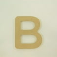 thumbnail image 2 of Package of 1, 8 Inch X 3/4" Thickness MDF Letter B in The Gotham Rounded Font, Thick, Upper Case for Art & Craft Project, Made in USA, 2 of 4