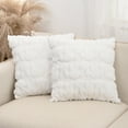 thumbnail image 5 of Easter Decorative Throw Pillow Covers Spring Bunny Rabbits Pattern Soft 18x18 Inch Couch Sofa Pillowcases, 5 of 5