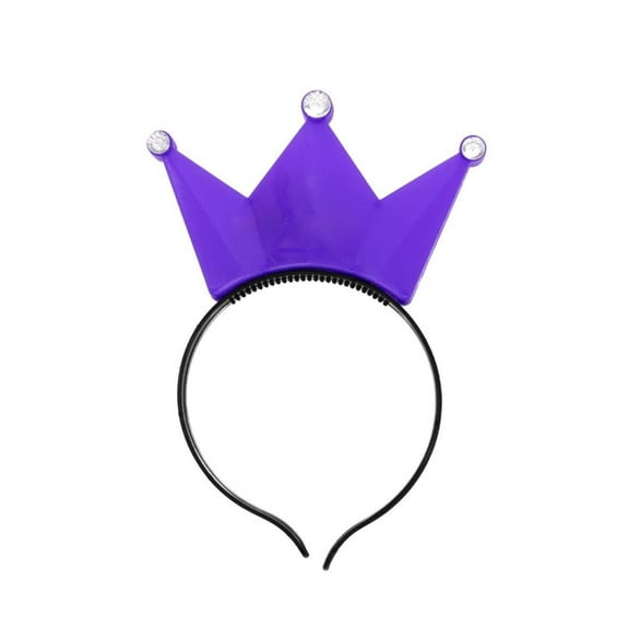 Purple Light-Up Headband Crown