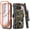 Camo, variant on Thousand Gear Compatible for Google Pixel 11 2026 Case, Belt Clip Holster Built-in Screen Protector Kickstand Rugged Cover - Camo