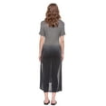 thumbnail image 2 of Ombre Short Sleeve Caftan with Side Slits, 2 of 3