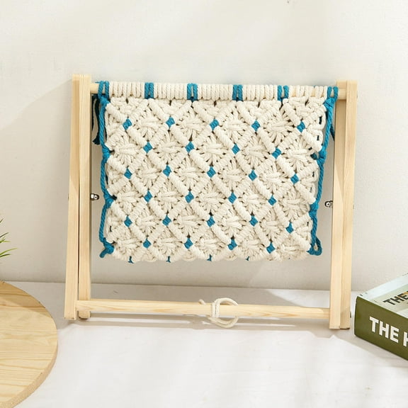 MLINS Magazine Wicker Woven Storage Rack Indoor Decor Storage Holder 32x25cm