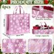 thumbnail image 2 of Juego de 4 Bolsas de Regalo Iridiscentes Rosadas para Navidad 50x40x13 cm, 2 of 7