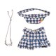 thumbnail image 2 of Ropa de Muñeca de Peluche Hugo 15 cm Falda de Tenis de Rejilla Accesorios, 2 of 9