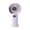 Purple, variant on Rechargeable Handheld Fan with Digital Display, Portable Desktop & Outdoor Fan, Powerful Wind, Quiet Operation, USB Powered Rechargeable Fan