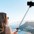 thumbnail image 3 of ABS Selfie Stick Tripod Foldable Stretchable Bluetooth Remote Fill Light For Android iPhone, 3 of 6