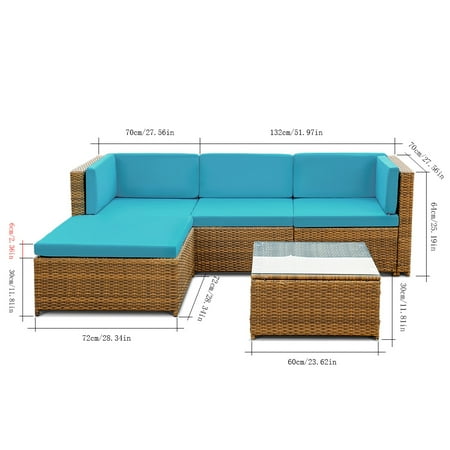 Garden Furniture Corner Sofa ikayaa fashion pe rattan wicker patio garden furniture sofa set w Garden Furniture Corner Sofa ikayaa fashion pe rattan wicker patio garden furniture sofa set w