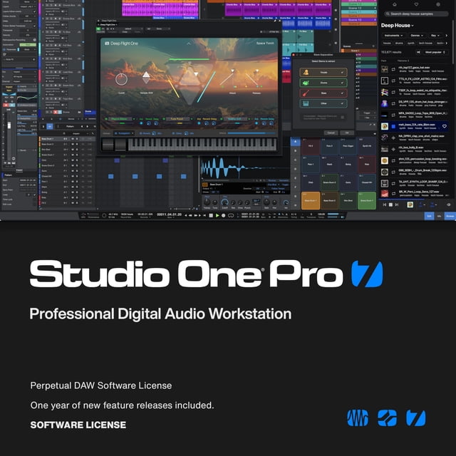 Licencia perpetua de Software PreSonus Studio One Pro 7