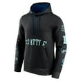 thumbnail image 2 of Men's Fanatics Black Seattle Kraken Wild Winner Pullover Hoodie, 2 of 3