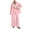 Pink, variant on adviicd 2 Piece Outfits for Women Casual Lounge Sets Long Sleeve Button Down Shirts and Wide Leg Pants Sets Tracksuit (Pink, XL)