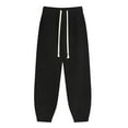 thumbnail image 1 of Men's New Casual Trend Solid Color Corduroy Drawstring Pants Large Size Pants, 1 of 8