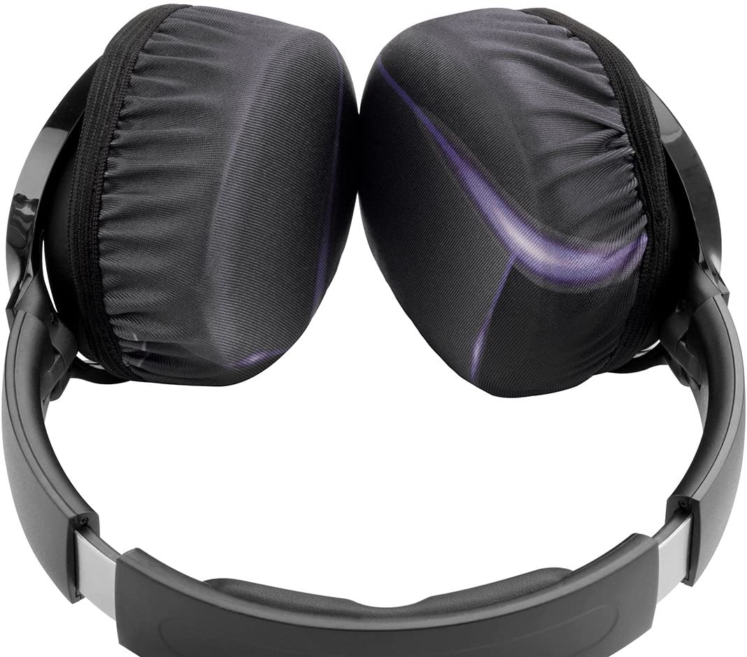 stretchable fabric headphone earpad covers