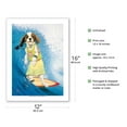thumbnail image 2 of Surf Dawg - Surf Dogs - From an Original Color Painting by Scott Westmoreland - Bamboo Fine Art 290gsm Paper (Unframed) 12x16in, 2 of 4
