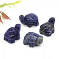 thumbnail image 5 of K-KED Natural Gemstone Blue Sodalite Quartz Longevity Crystal Carved Turtle Healing, 5 of 6