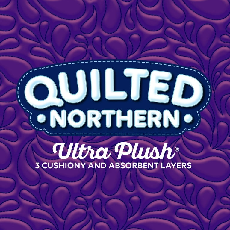 Quilted Northern Ultra Plush Toilet Paper, 24 Supreme Rolls, 24 = 105  Regular Rolls, 3 Ply Bath Tissue,8 Count (Pack of 3) - Tissue Paper