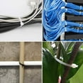 thumbnail image 6 of Tianle Cable Zip Ties, 100 Packs Self-Locking 6 Inch Width 0.16inch Nylon Cable Ties, Perfect for Indoor Outdoor Home Office Garage and Workshop (100 Pack 6 inch), 6 of 7